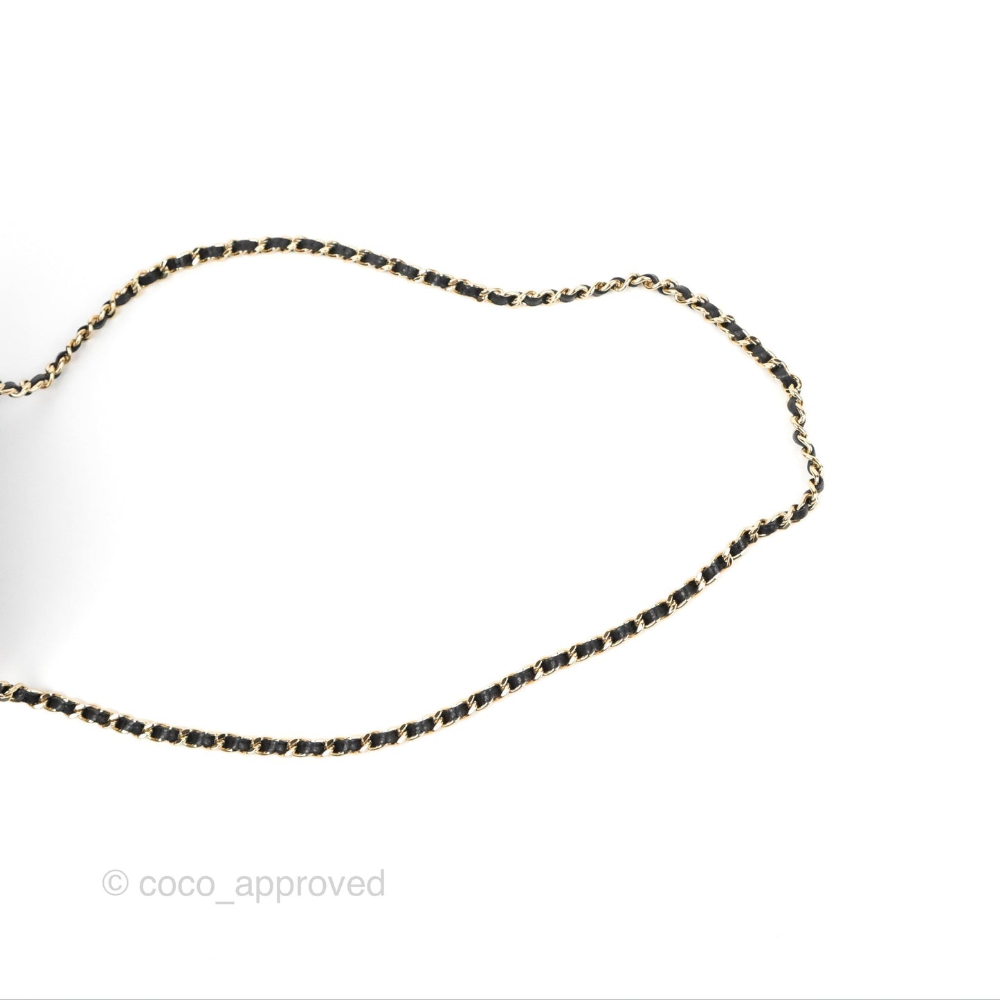 Chanel Evening Bag Black Caviar Gold Hardware 22S