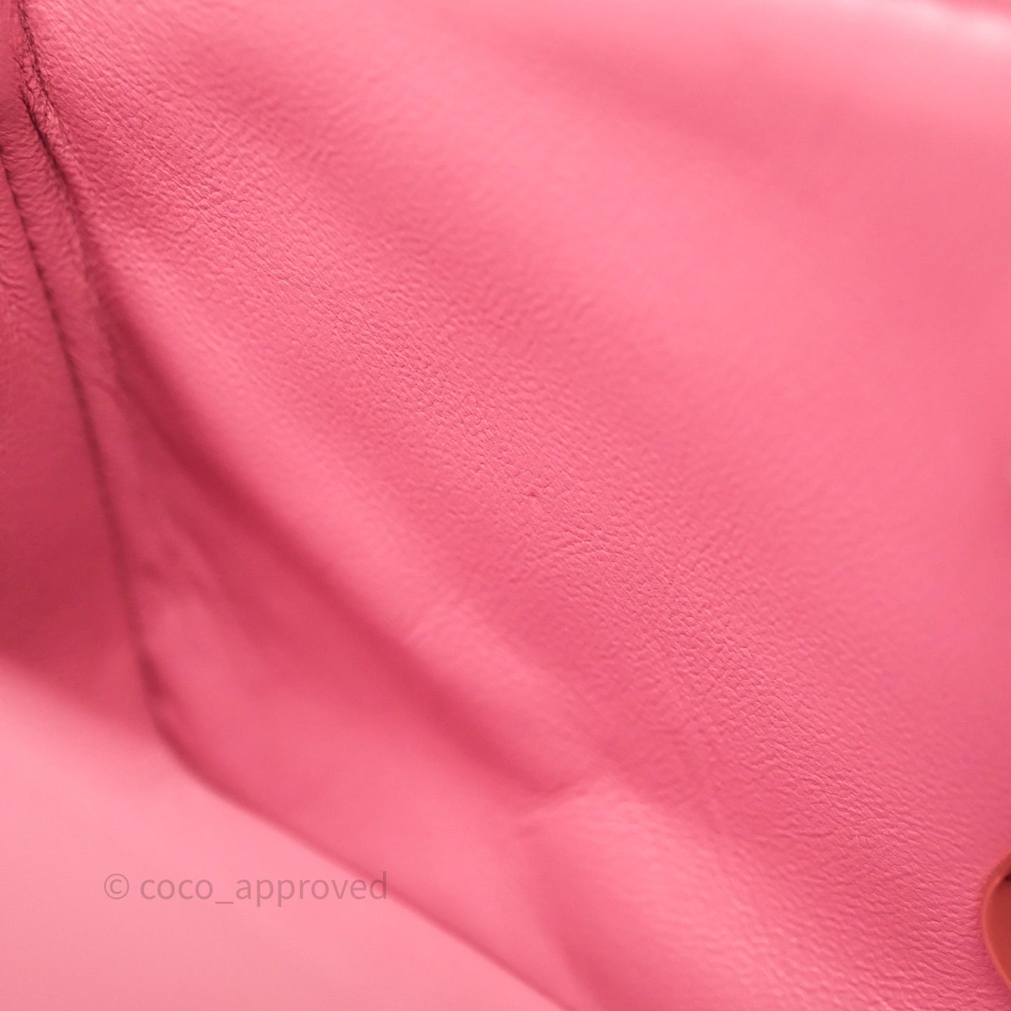 Chanel Top Handle Mini Rectangular Flap Pink Lambskin Gold Hardware
