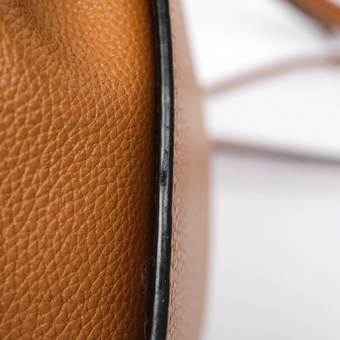 Loewe Mini Hammock Drawstring Tan Calfskin