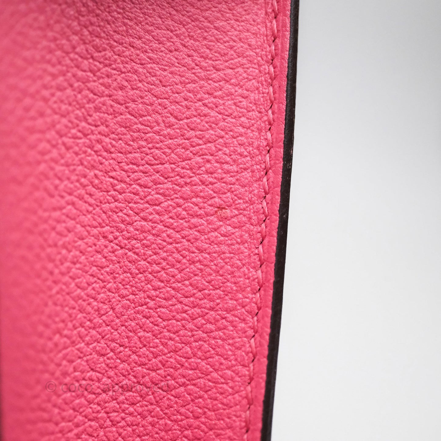 Hermès Constance 24 Rose Azalee 8W Epsom Palladium Hardware