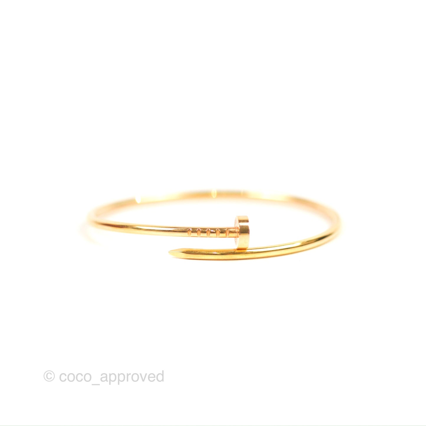 Cartier Small Juste Un Clou Bracelet Yellow Gold