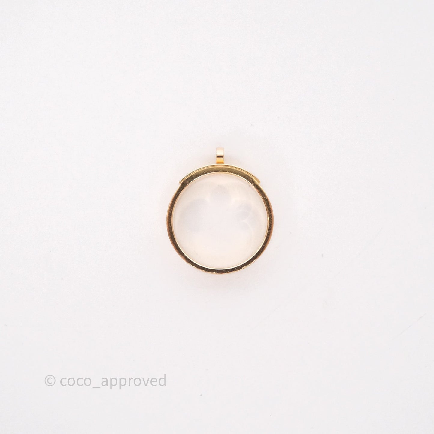 Hermès Kelly Ring Small Model Rose Gold Diamonds Size 52