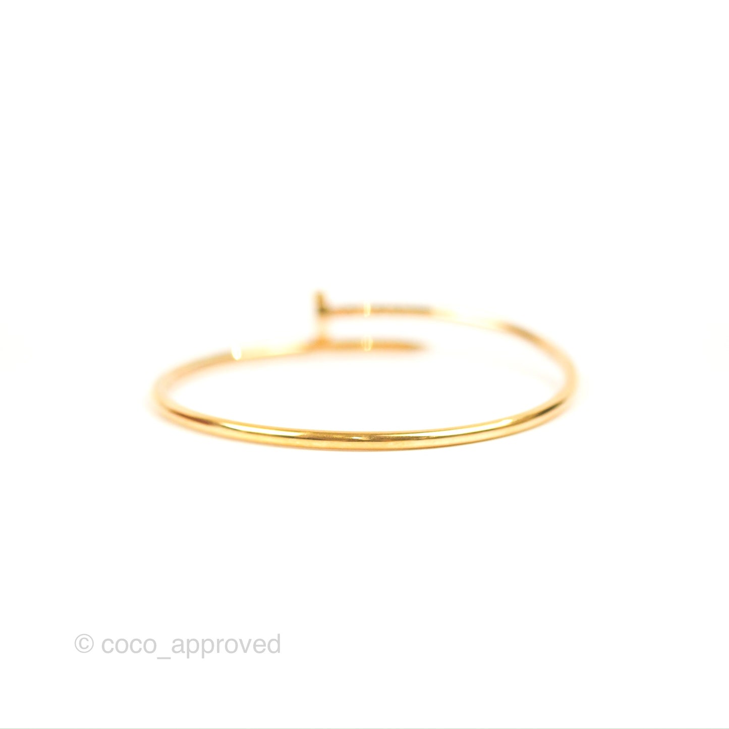 Cartier Small Juste Un Clou Bracelet Yellow Gold