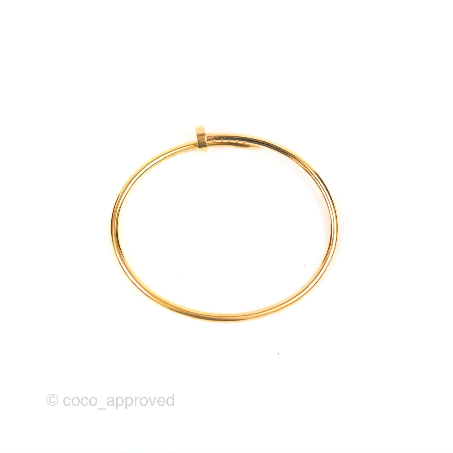 Cartier Small Juste Un Clou Bracelet Yellow Gold