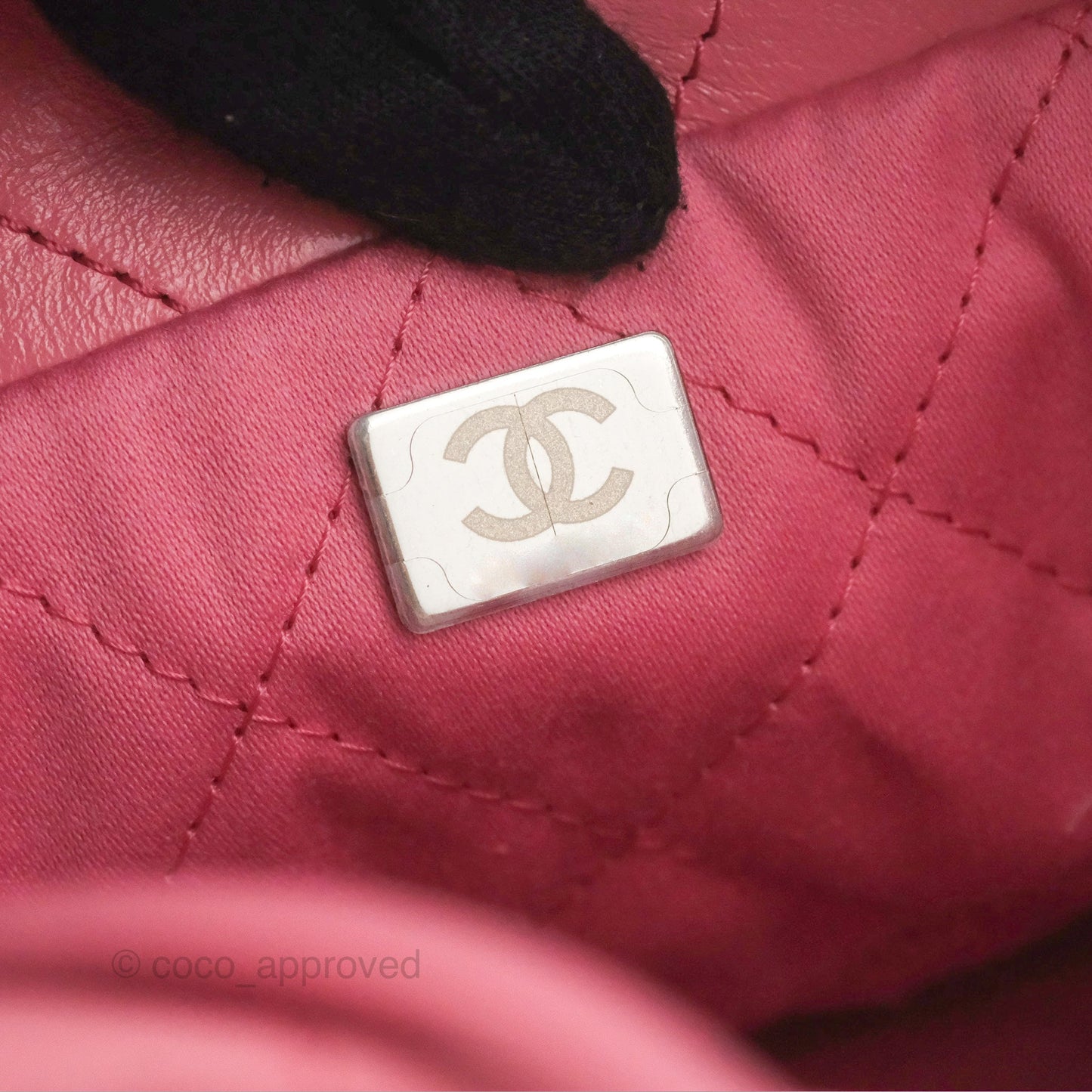 Chanel 22 Mini Bag Pink Crumpled Calfskin