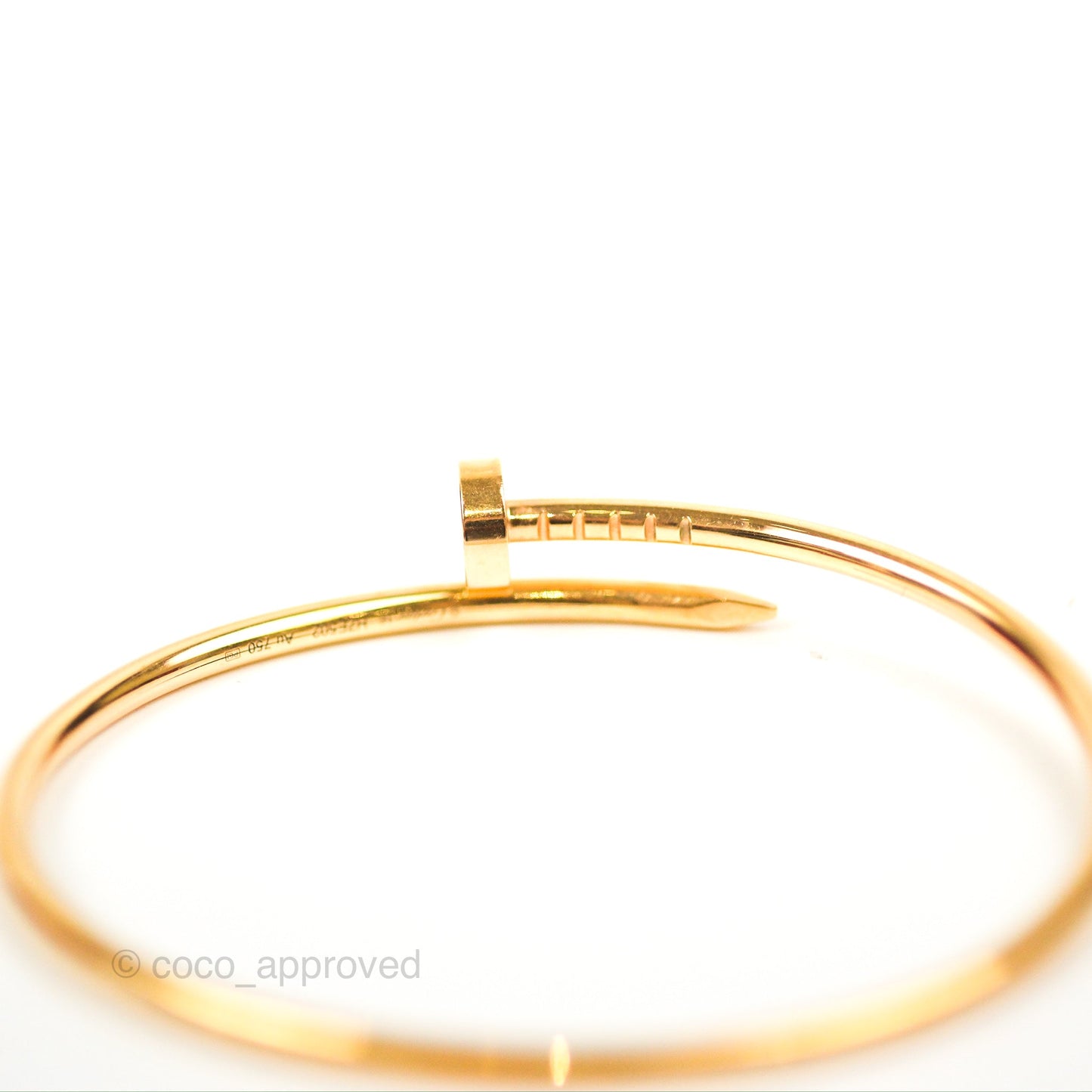 Cartier Small Juste Un Clou Bracelet Yellow Gold