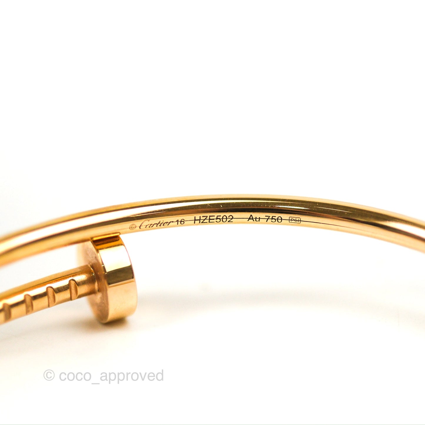 Cartier Small Juste Un Clou Bracelet Yellow Gold