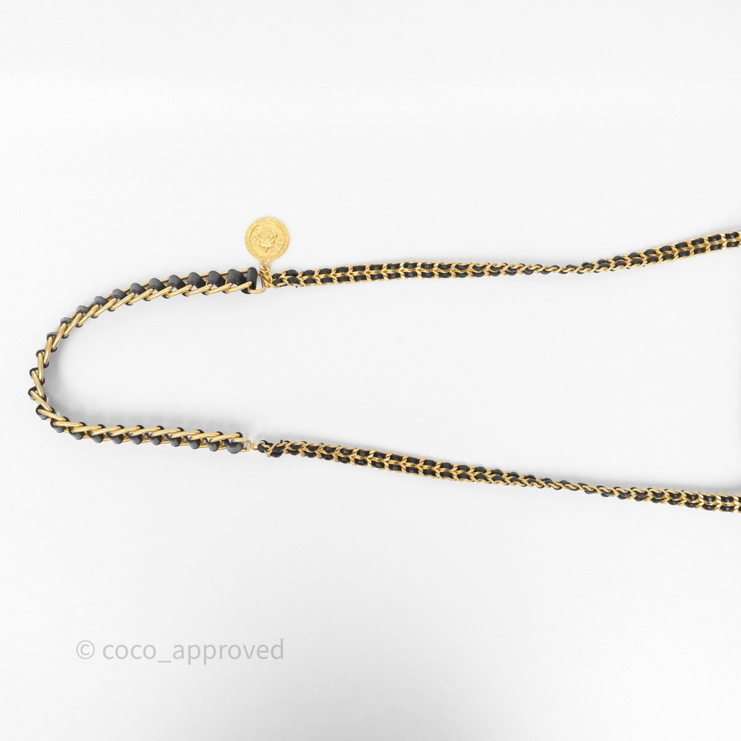 Chanel Mini Flap Bag Coin Charm Soul Chain Black Caviar Aged Gold Hardware