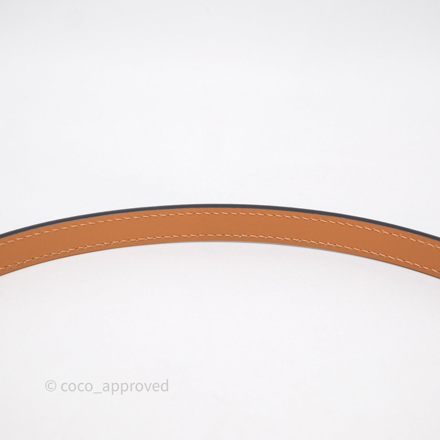 Hermes Pop H 15 Belt Gold Epsom Gold 37 Rose Gold Hardware Size 75