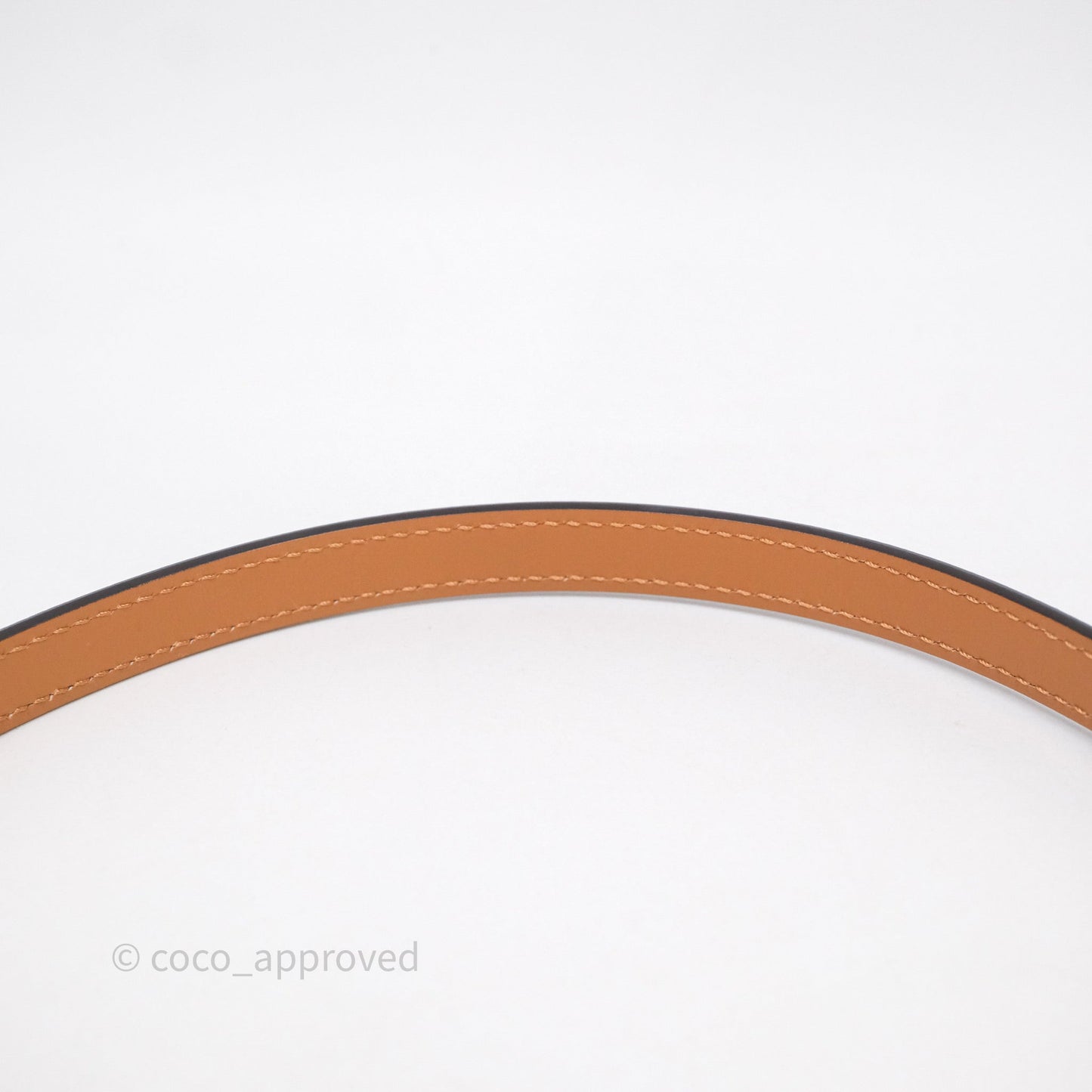 Hermes Pop H 15 Belt Gold Epsom Gold 37 Rose Gold Hardware Size 75