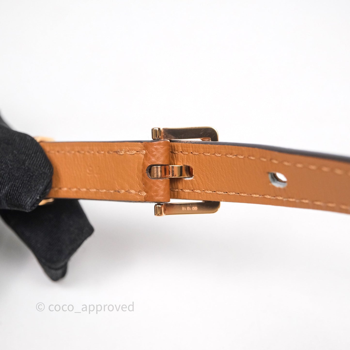 Hermes Pop H 15 Belt Gold Epsom Gold 37 Rose Gold Hardware Size 75