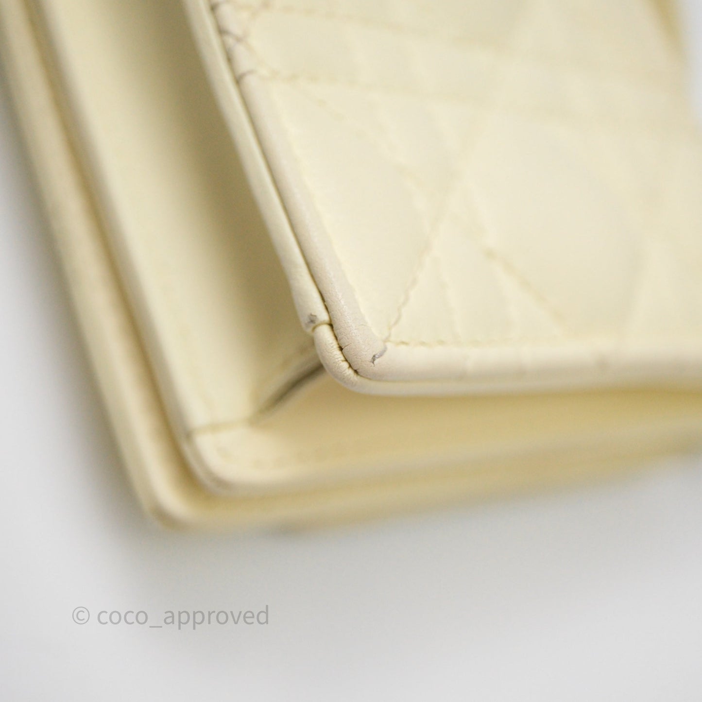 Christian Dior My Dior Mini Bag Yellow Cannage Lambskin Gold Hardware