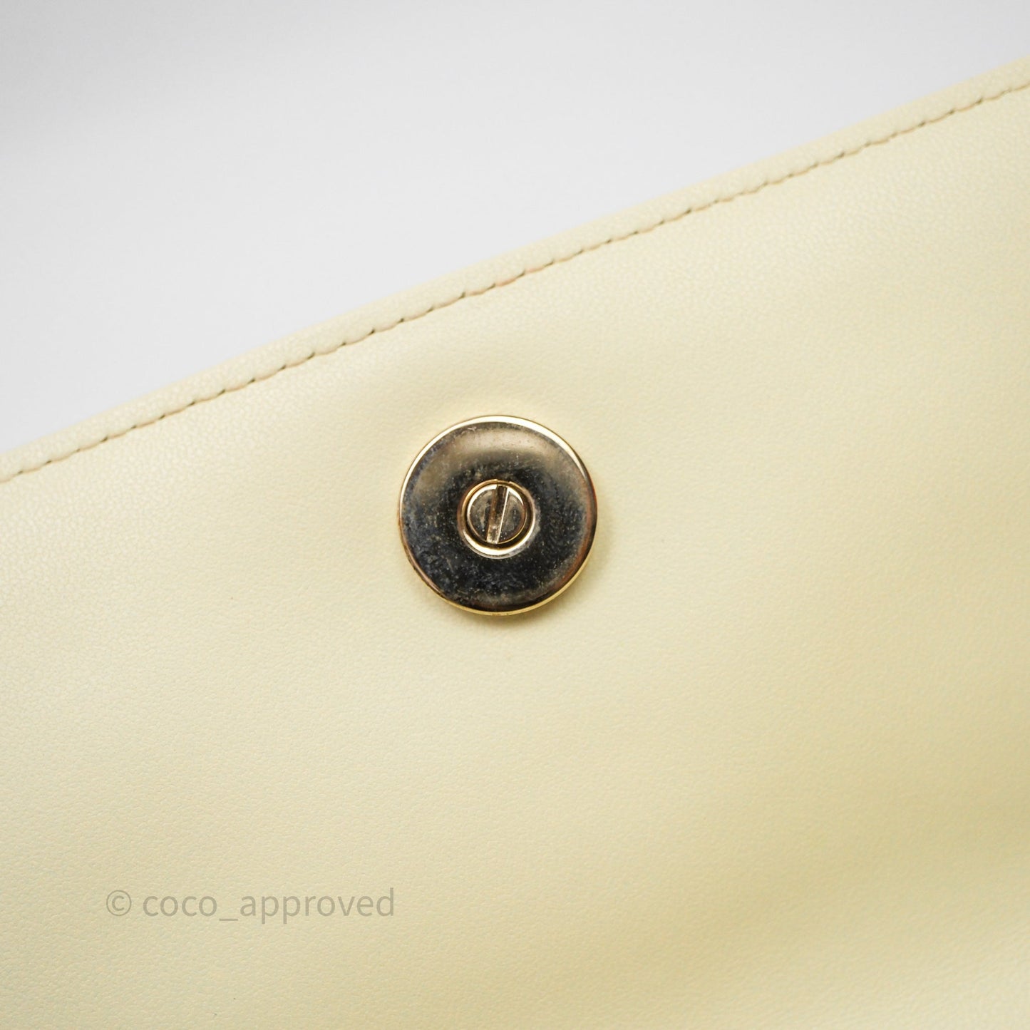 Christian Dior My Dior Mini Bag Yellow Cannage Lambskin Gold Hardware