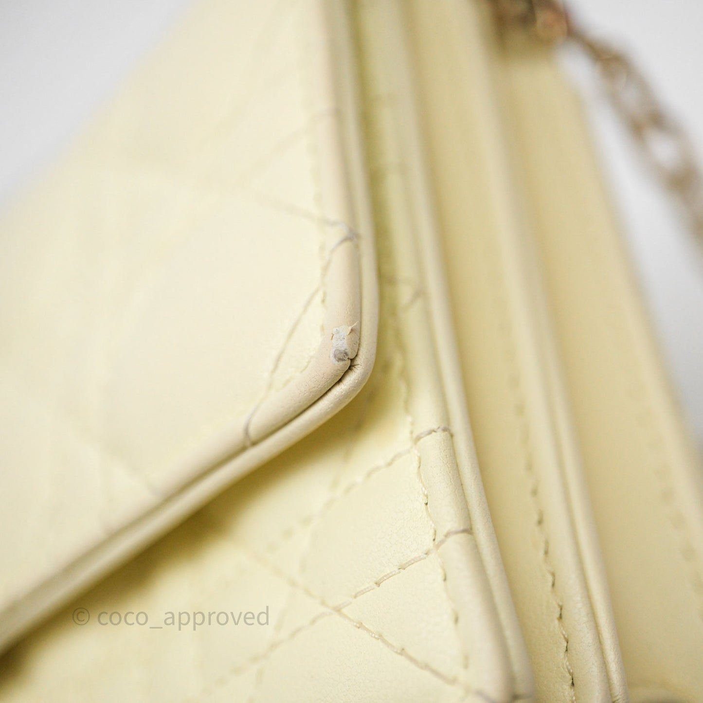 Christian Dior My Dior Mini Bag Yellow Cannage Lambskin Gold Hardware