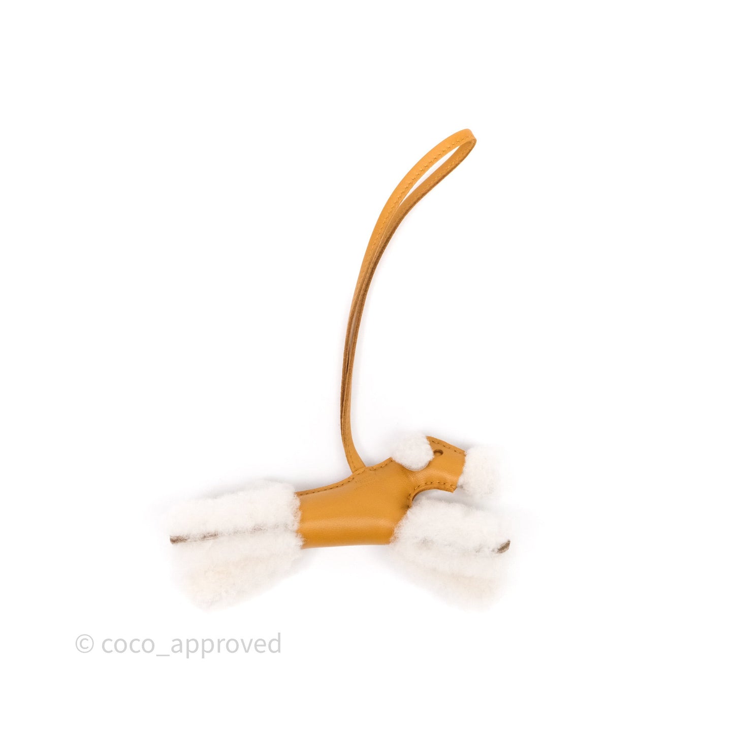 Hermès Fox Terrier Budy Charm Sesame 2S
