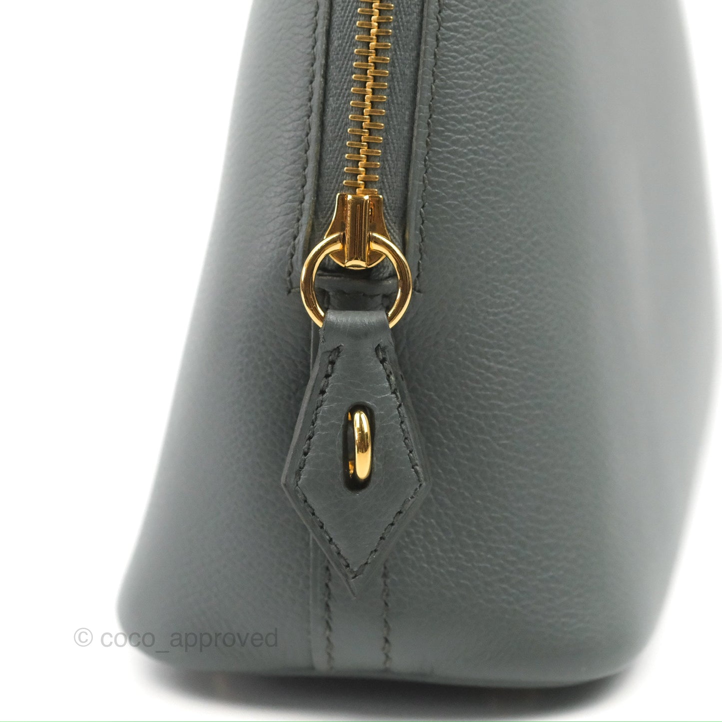Hermès Bolide 25 Vert Amande Gold Hardware