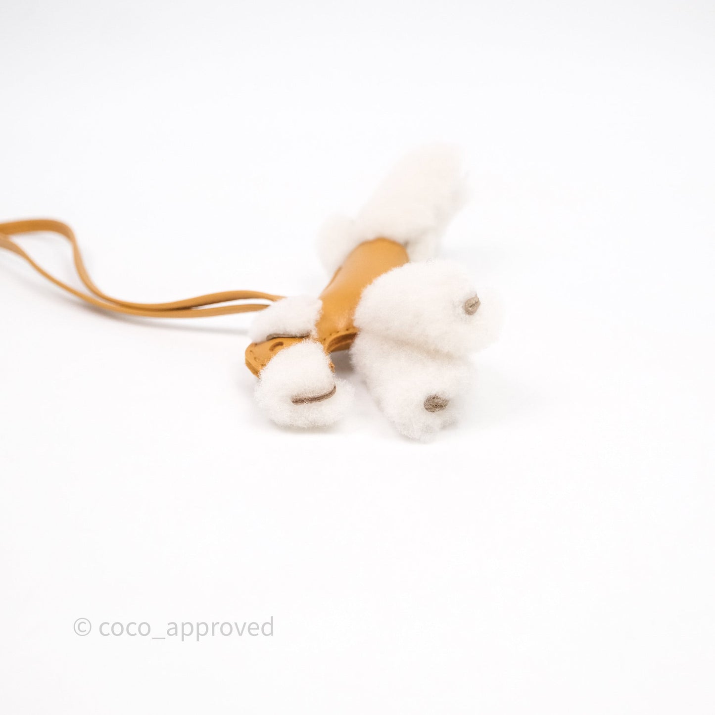 Hermès Fox Terrier Budy Charm Sesame 2S