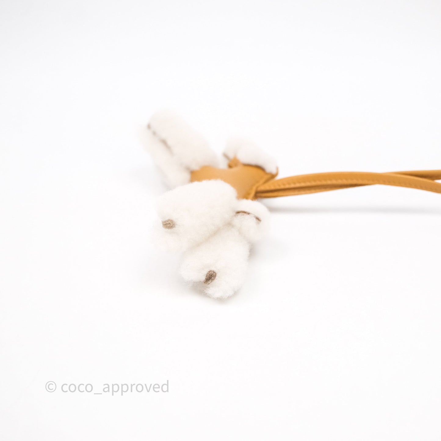 Hermès Fox Terrier Budy Charm Sesame 2S