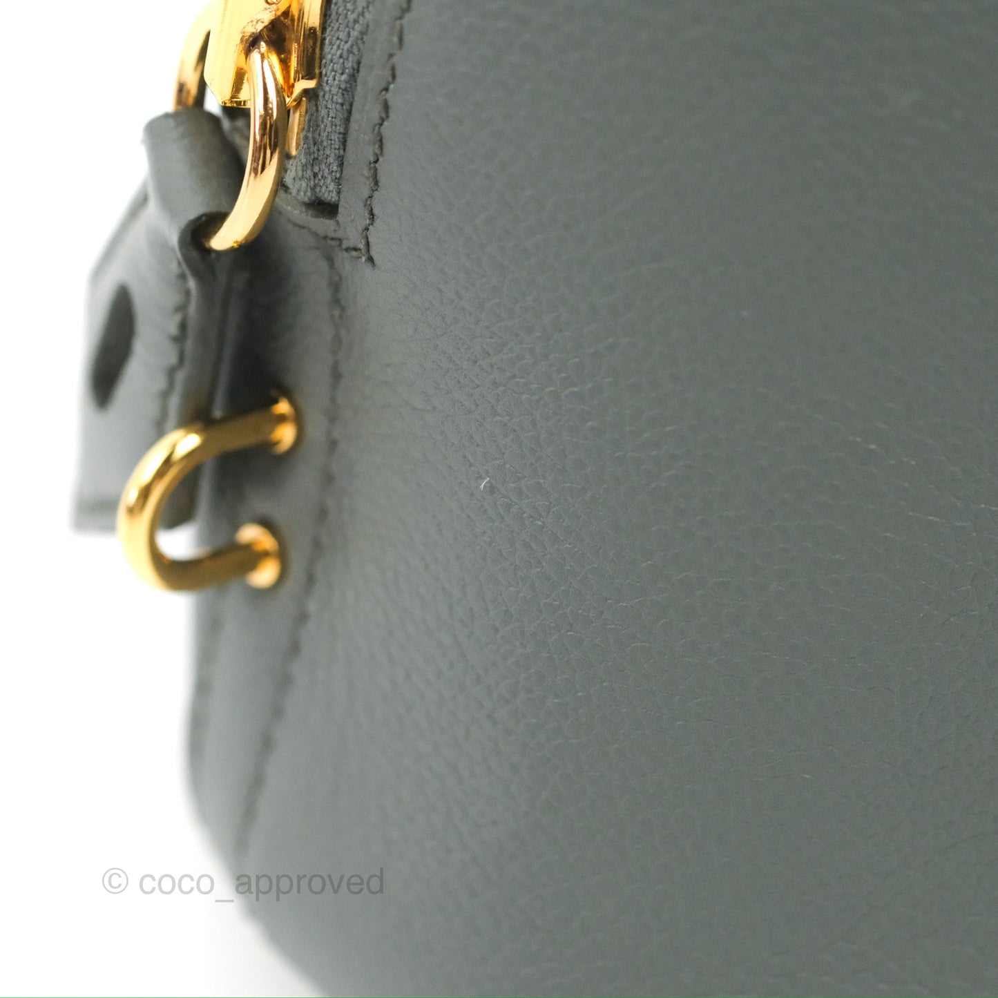 Hermès Bolide 25 Vert Amande Gold Hardware