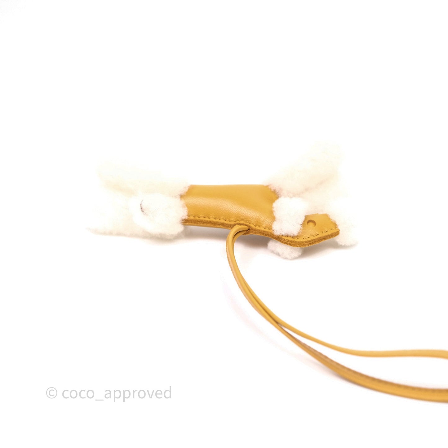 Hermès Fox Terrier Budy Charm Sesame 2S
