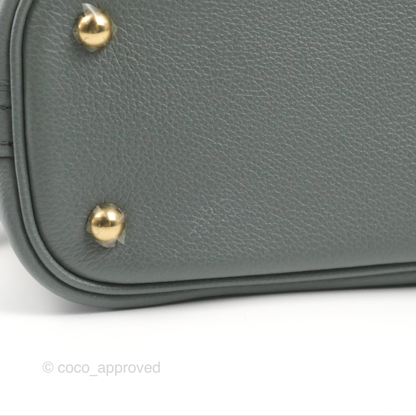 Hermès Bolide 25 Vert Amande Gold Hardware