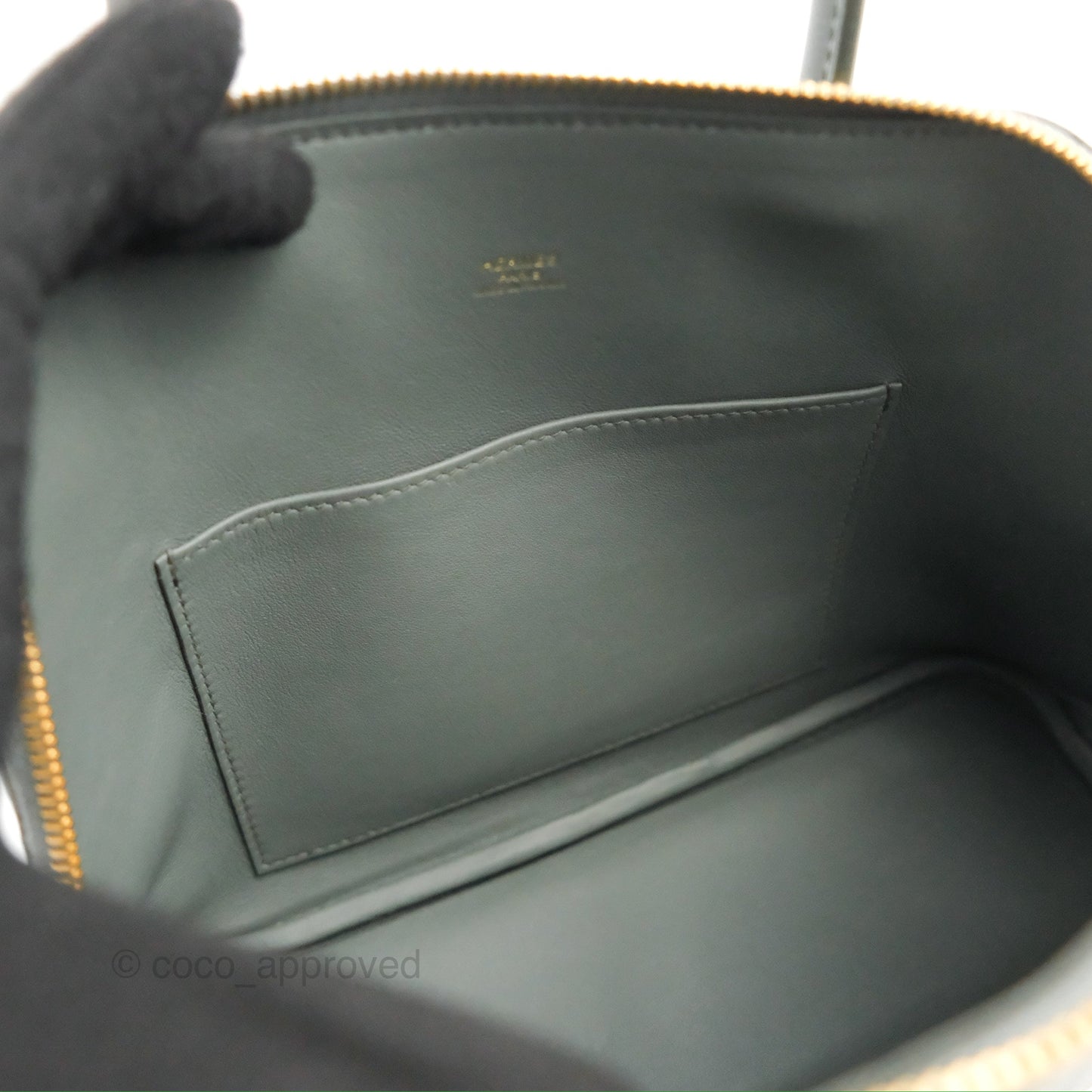 Hermès Bolide 25 Vert Amande Gold Hardware