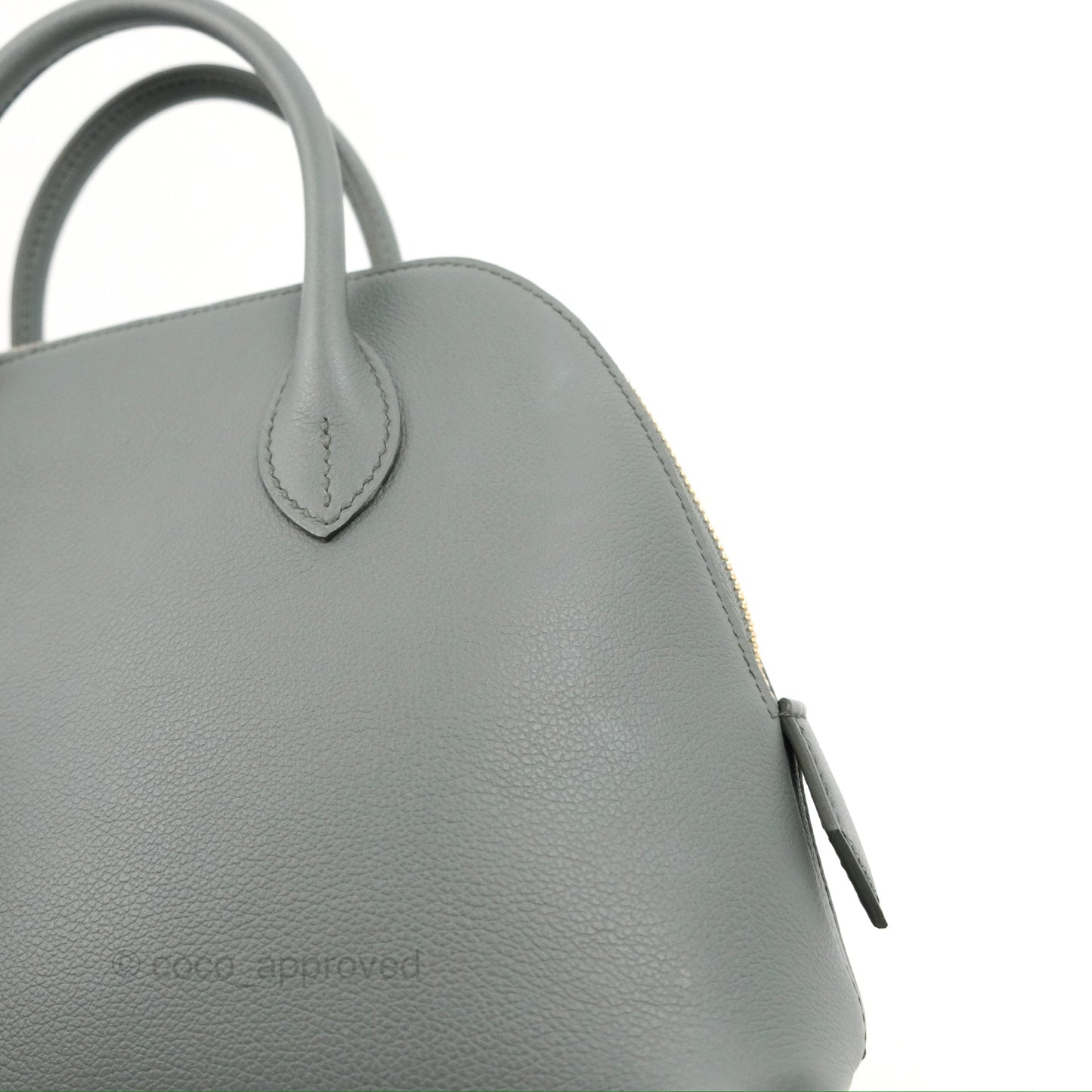 Hermès Bolide 25 Vert Amande Gold Hardware