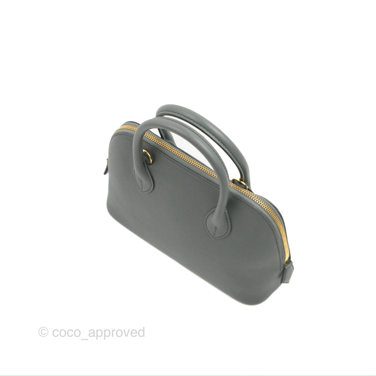 Hermès Bolide 25 Vert Amande Gold Hardware