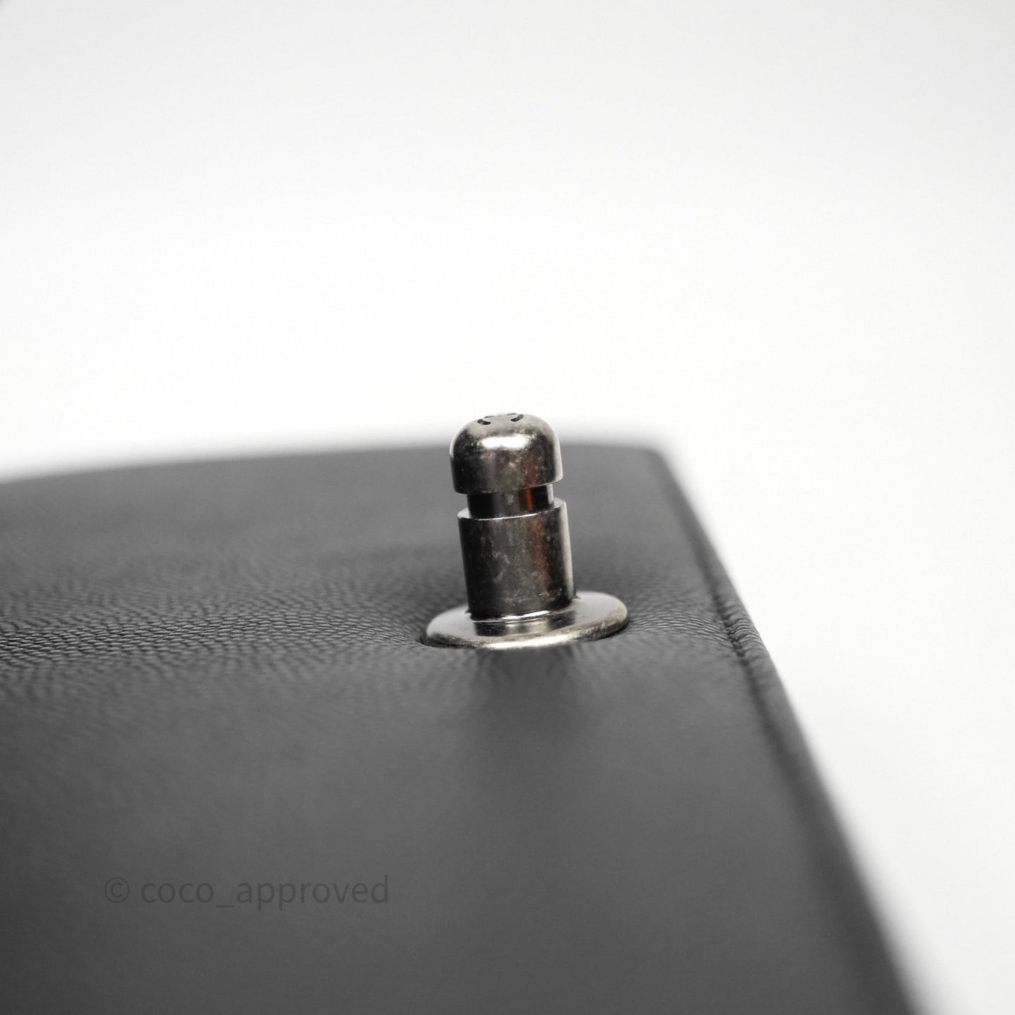 Chanel Quilted Medium Boy Black Caviar Ruthenium Hardware