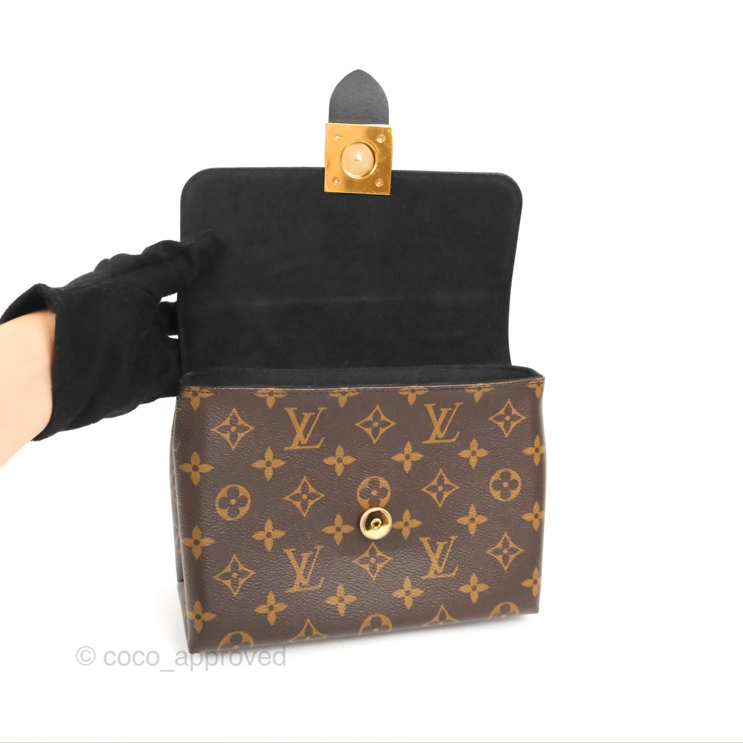 Louis Vuitton Monogram Locky BB Black