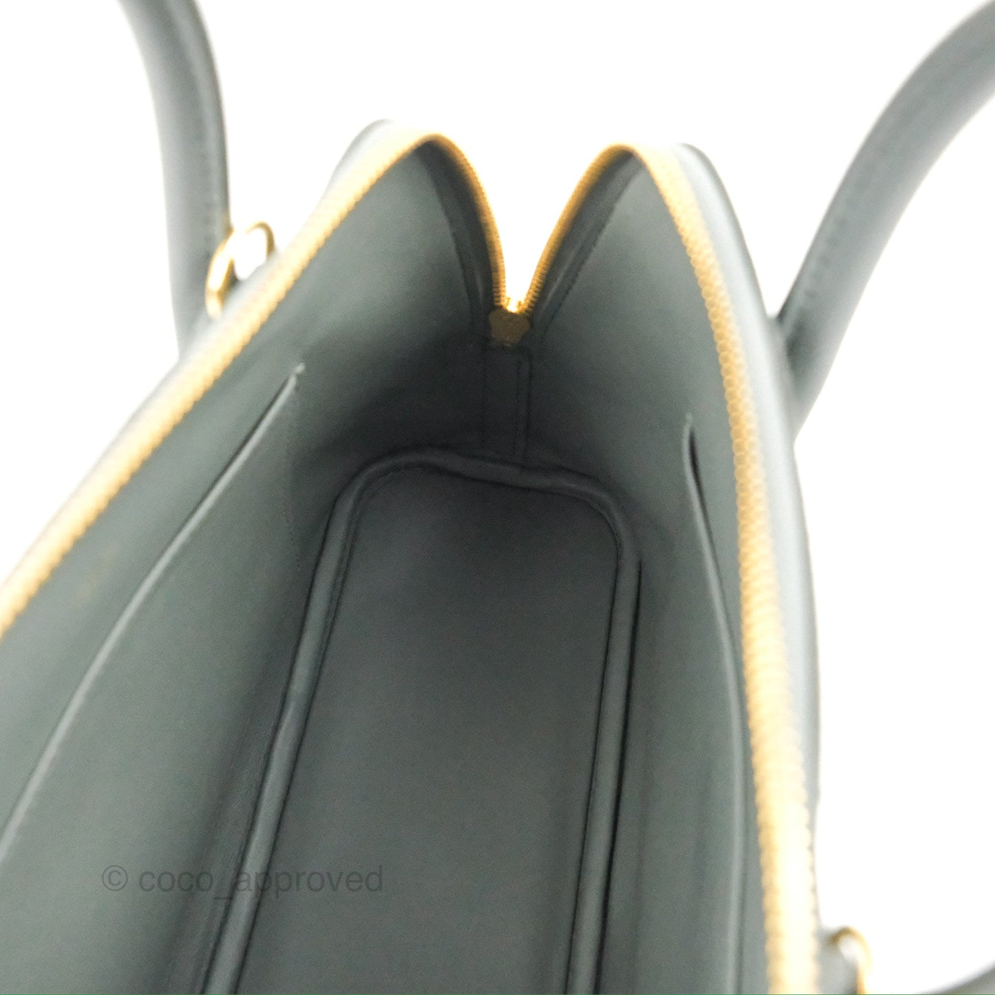 Hermès Bolide 25 Vert Amande Gold Hardware