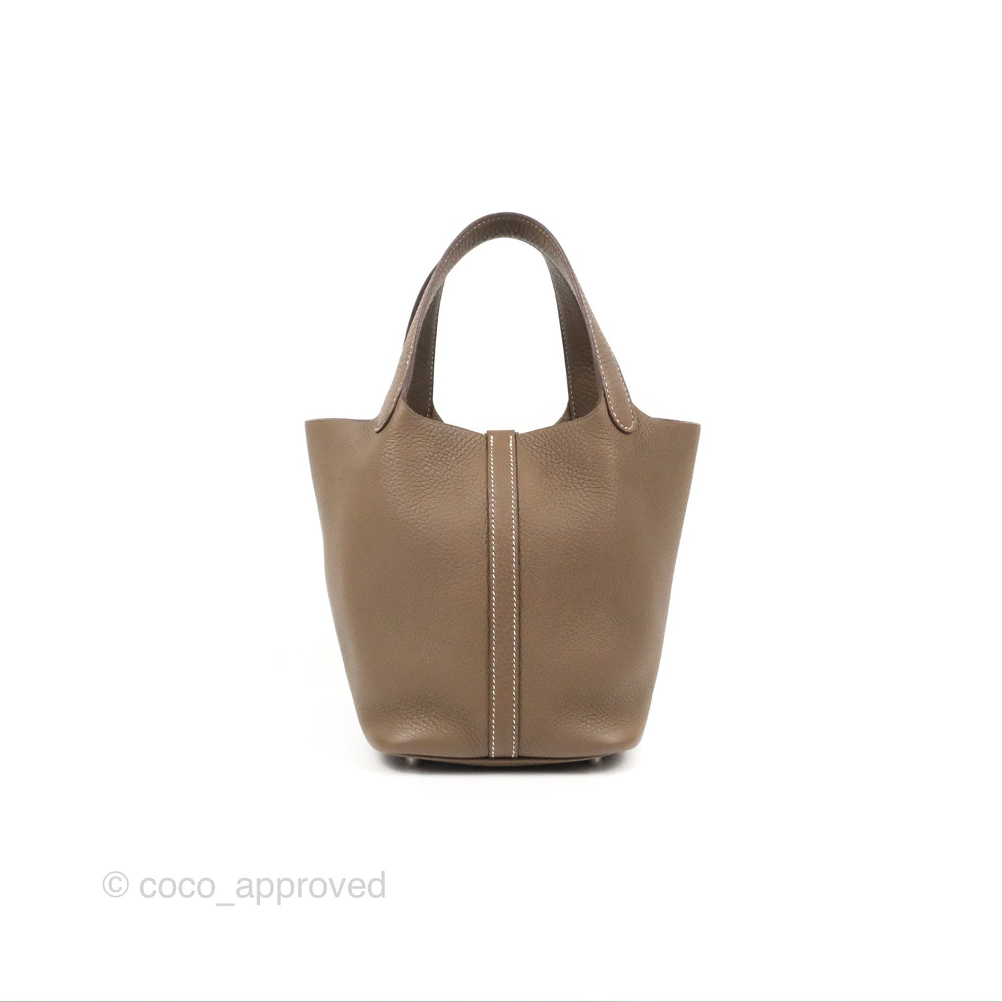 Hermès Picotin Lock 18 Etoupe Clemence Palladium Hardware