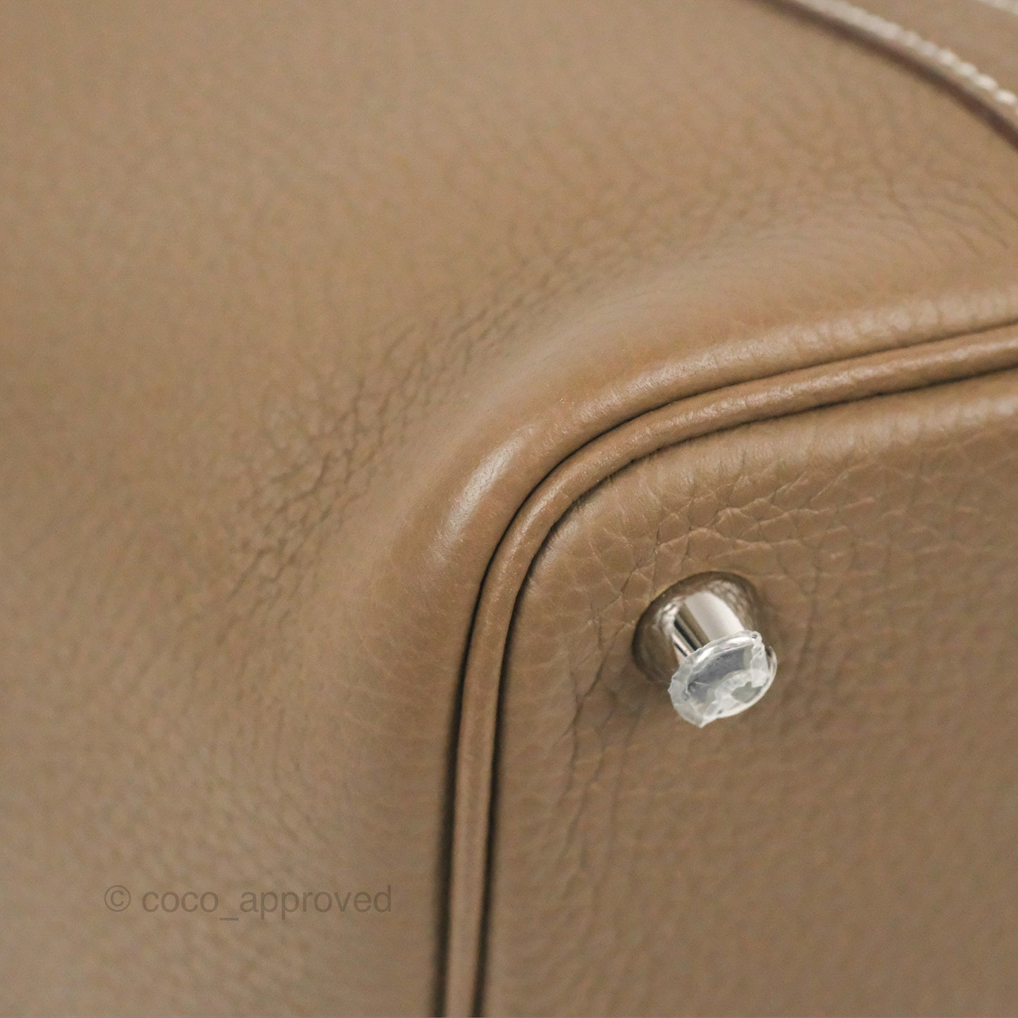 Hermès Picotin Lock 18 Etoupe Clemence Palladium Hardware