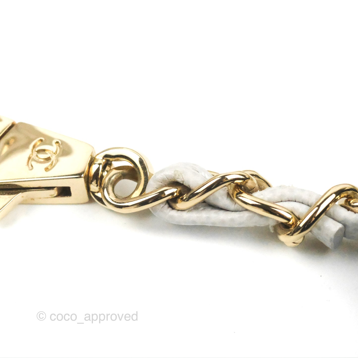Chanel Medium Coco Handle Quilted Grey Caviar Gold Hardware