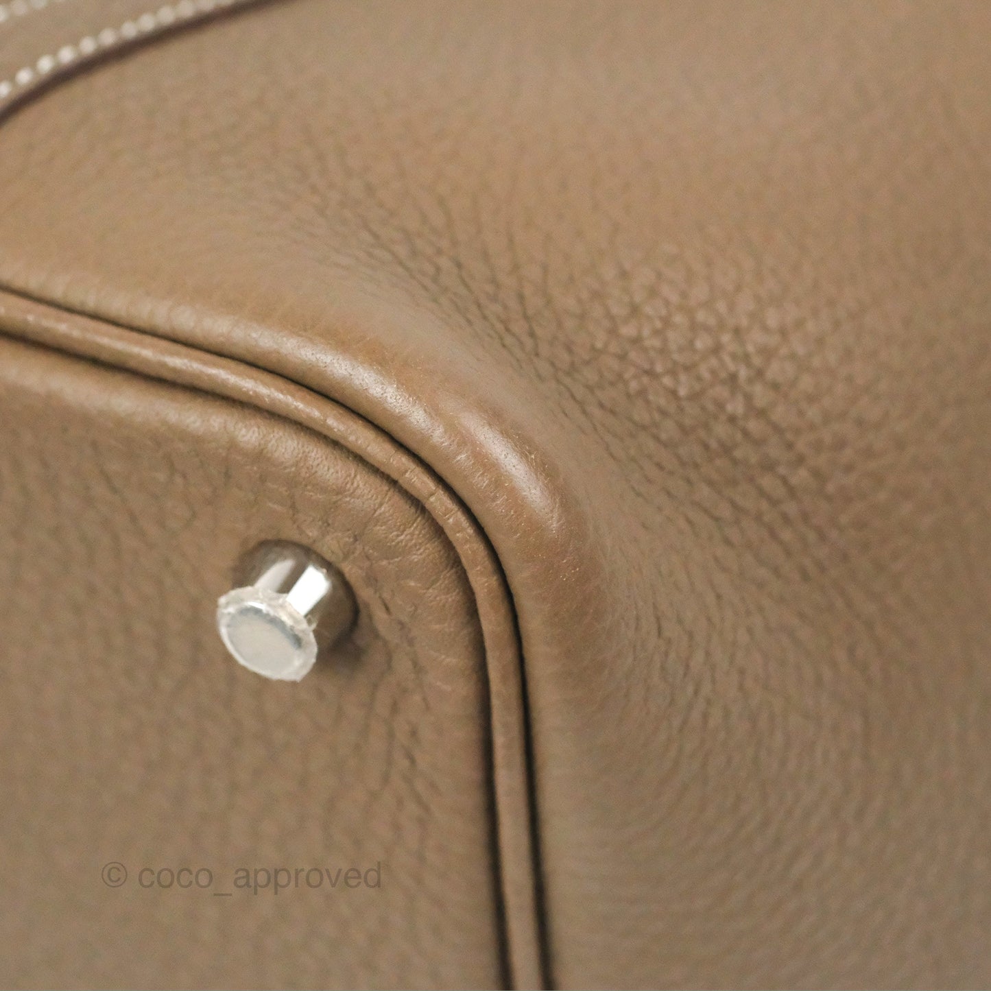 Hermès Picotin Lock 18 Etoupe Clemence Palladium Hardware