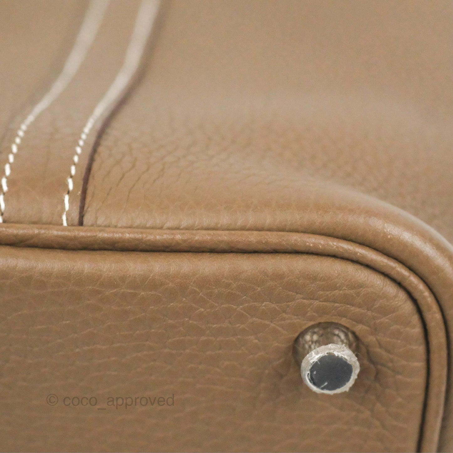 Hermès Picotin Lock 18 Etoupe Clemence Palladium Hardware