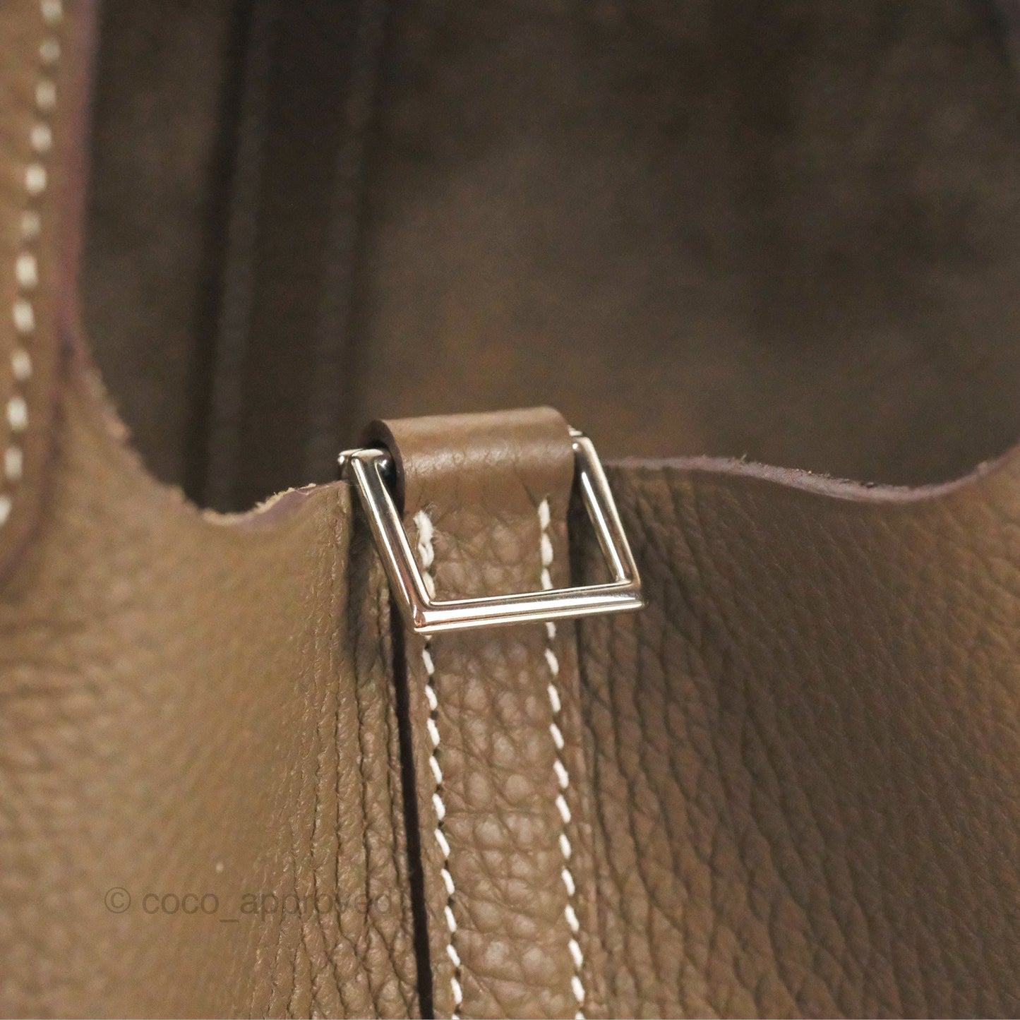 Hermès Picotin Lock 18 Etoupe Clemence Palladium Hardware