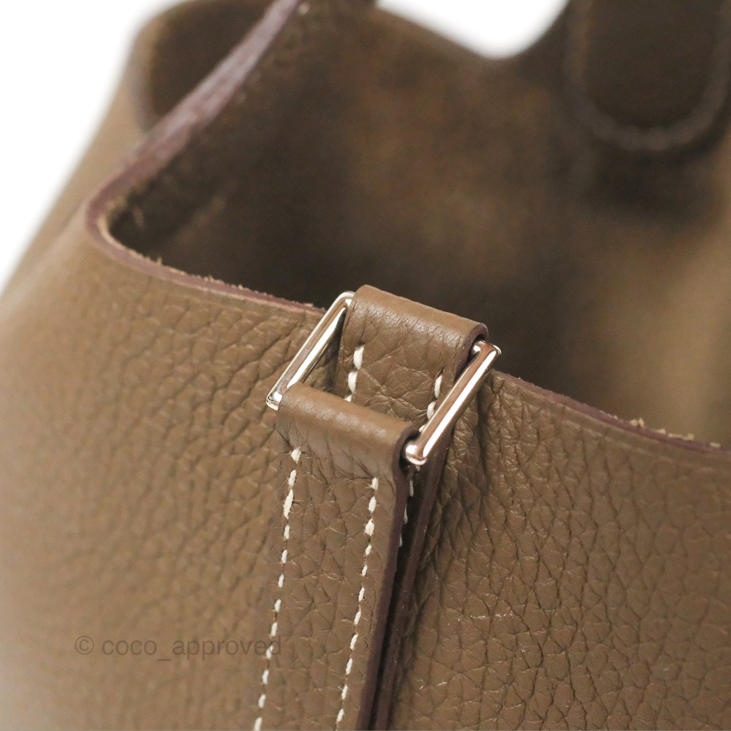 Hermès Picotin Lock 18 Etoupe Clemence Palladium Hardware