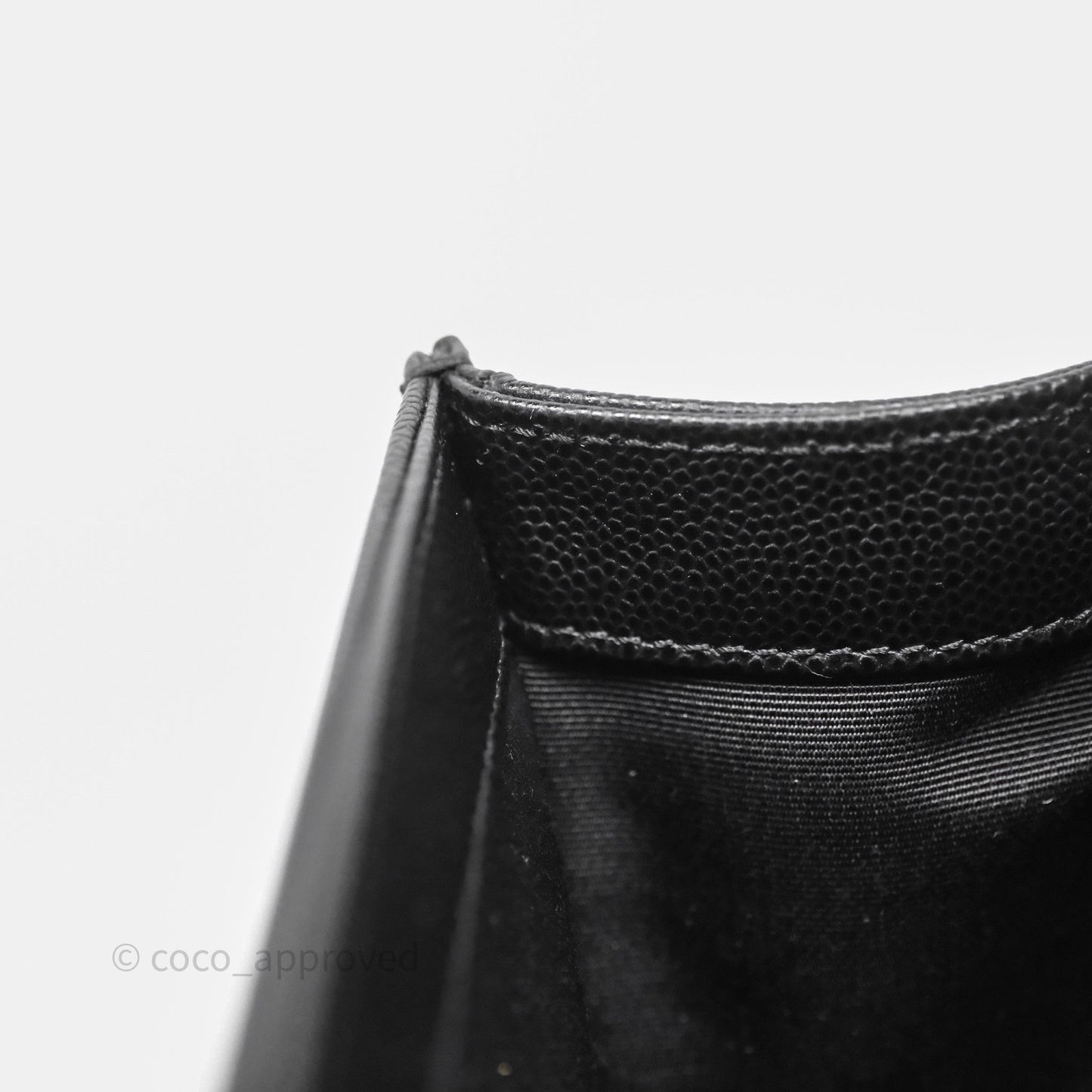 Chanel Quilted Medium Boy Black Caviar Ruthenium Hardware