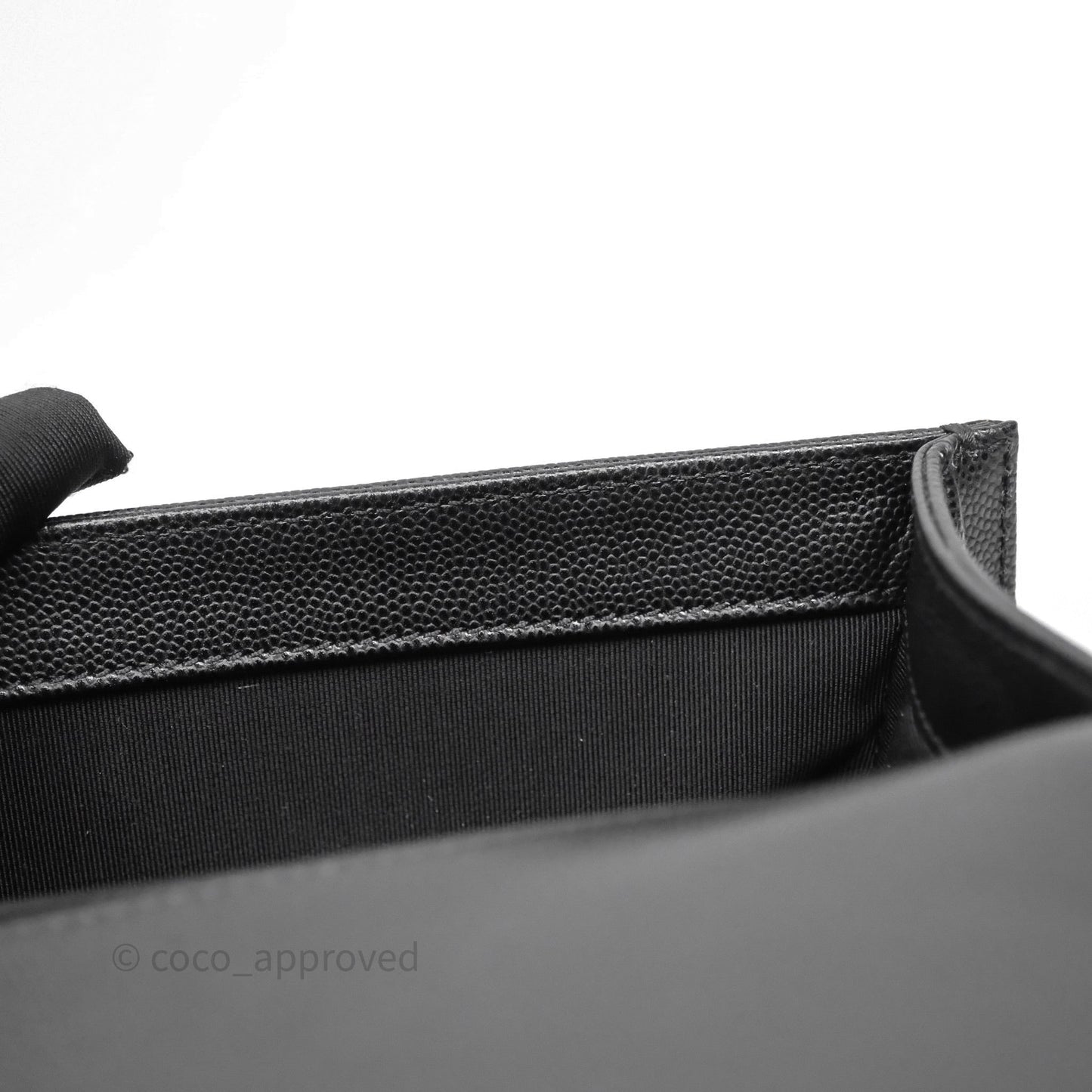 Chanel Quilted Medium Boy Black Caviar Ruthenium Hardware