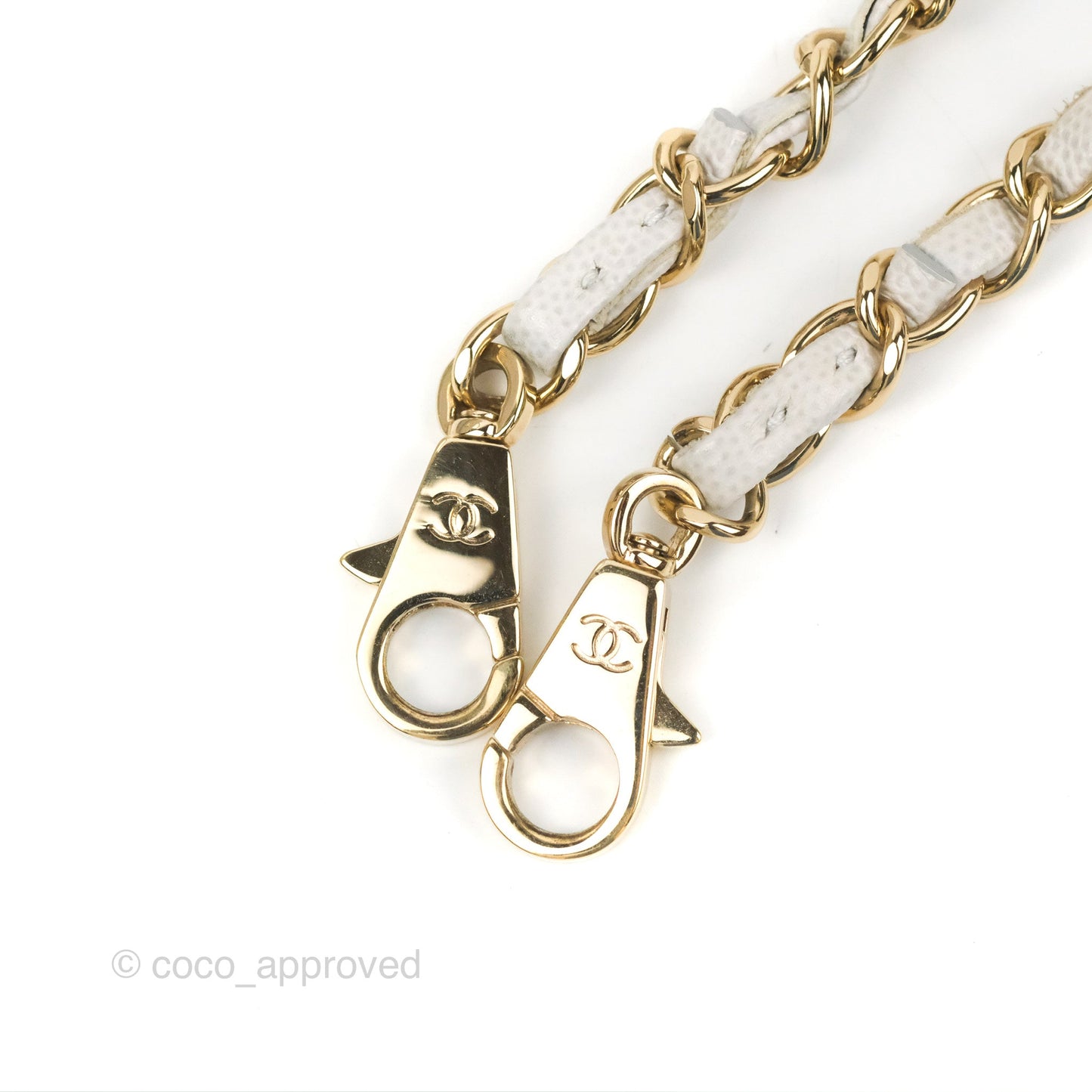 Chanel Medium Coco Handle Quilted Grey Caviar Gold Hardware