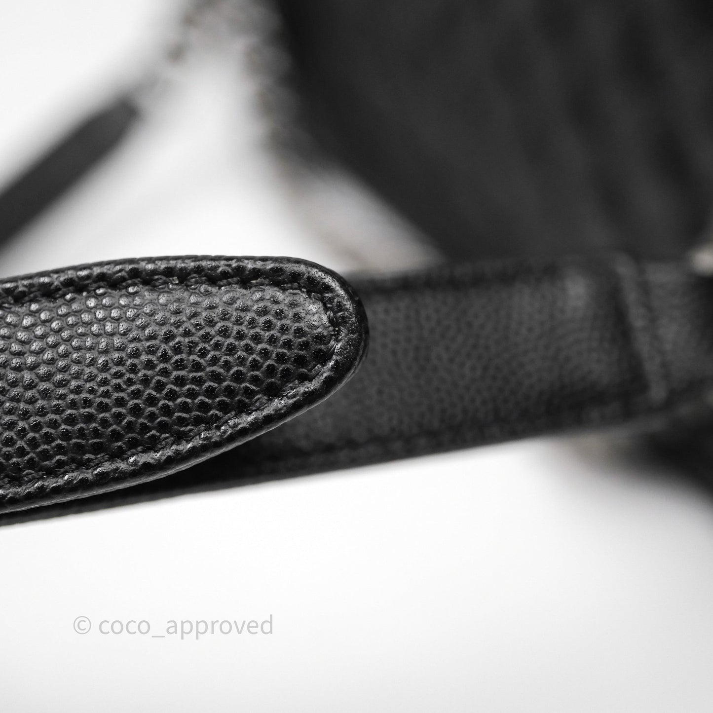 Chanel Quilted Medium Boy Black Caviar Ruthenium Hardware
