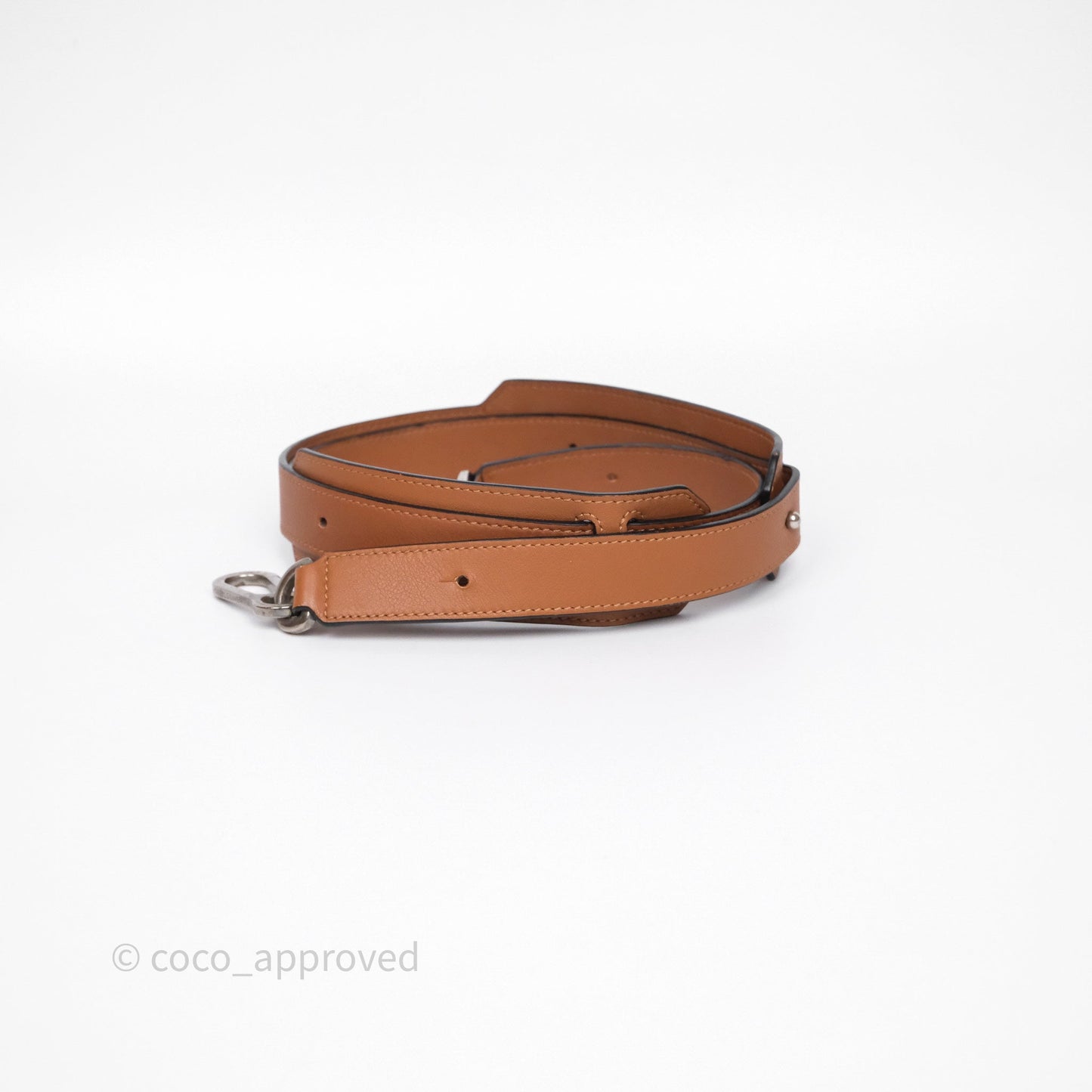 Loewe Medium Puzzle Bag Tan Calfskin Silver Hardware