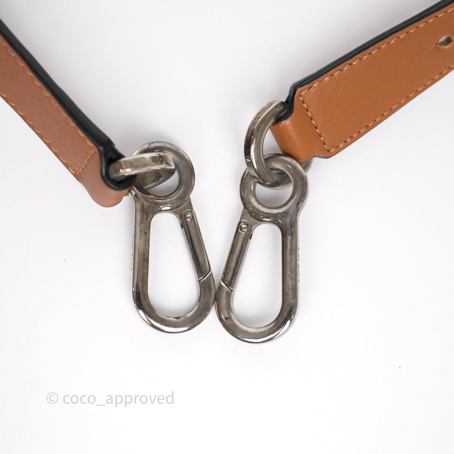 Loewe Medium Puzzle Bag Tan Calfskin Silver Hardware