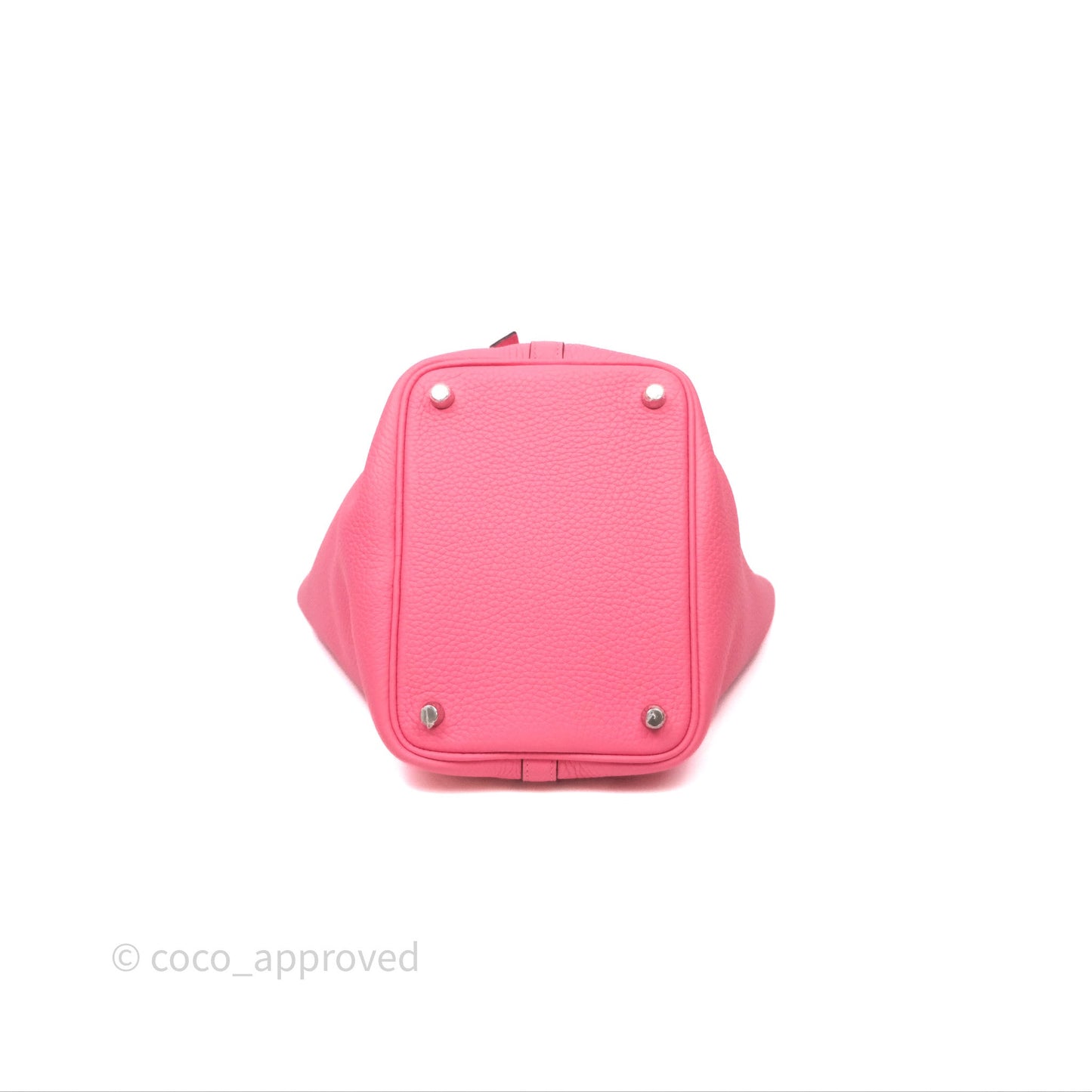 Hermes Picotin 18 Rose Azalee 8W Clemence Palladium Hardware