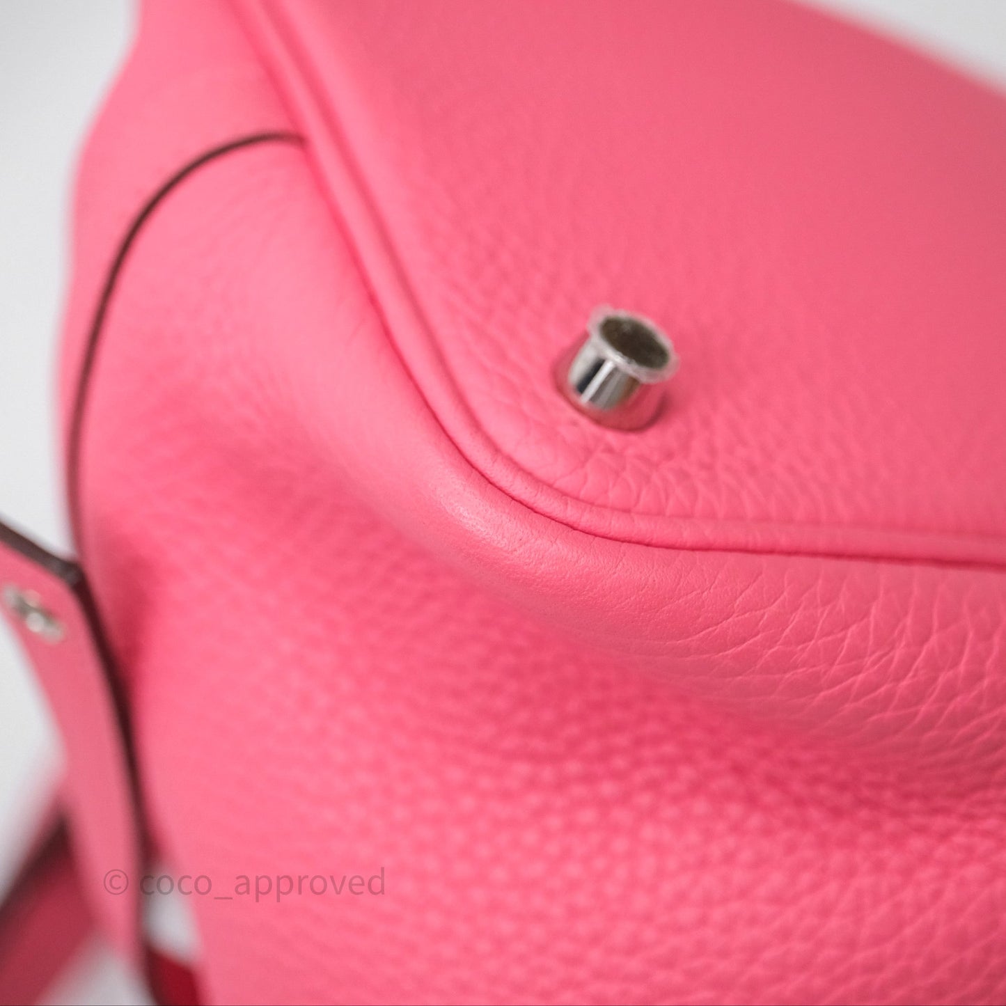Hermes Picotin 18 Rose Azalee 8W Clemence Palladium Hardware