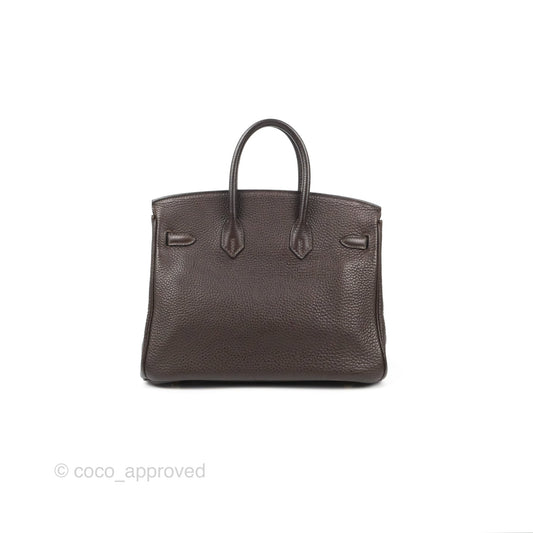 Hermes Birkin 25 Chocolate Gold Hardware