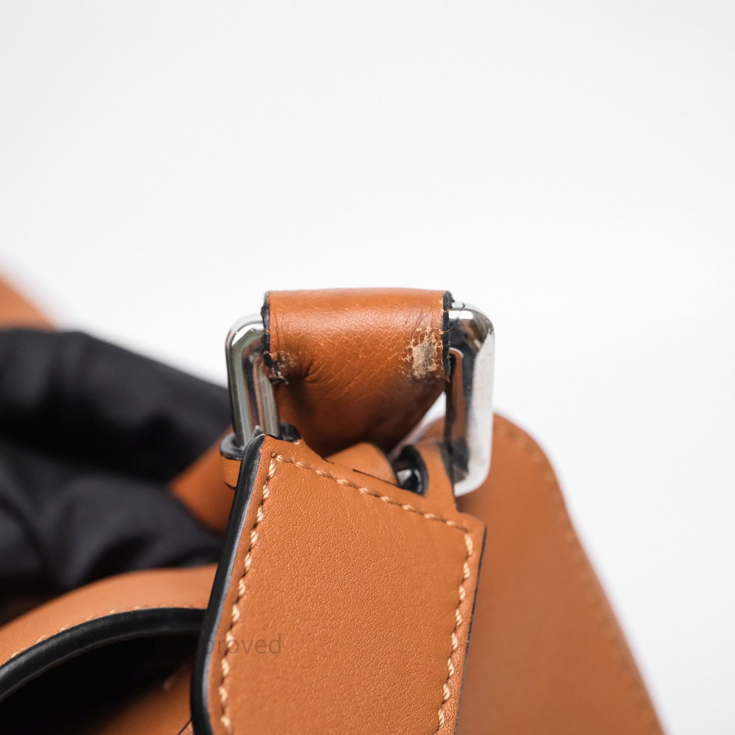 Loewe Medium Puzzle Bag Tan Calfskin Silver Hardware