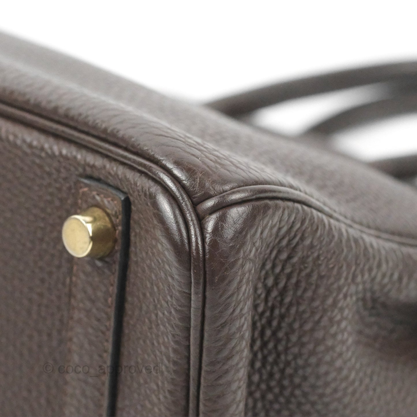 Hermes Birkin 25 Chocolate Gold Hardware