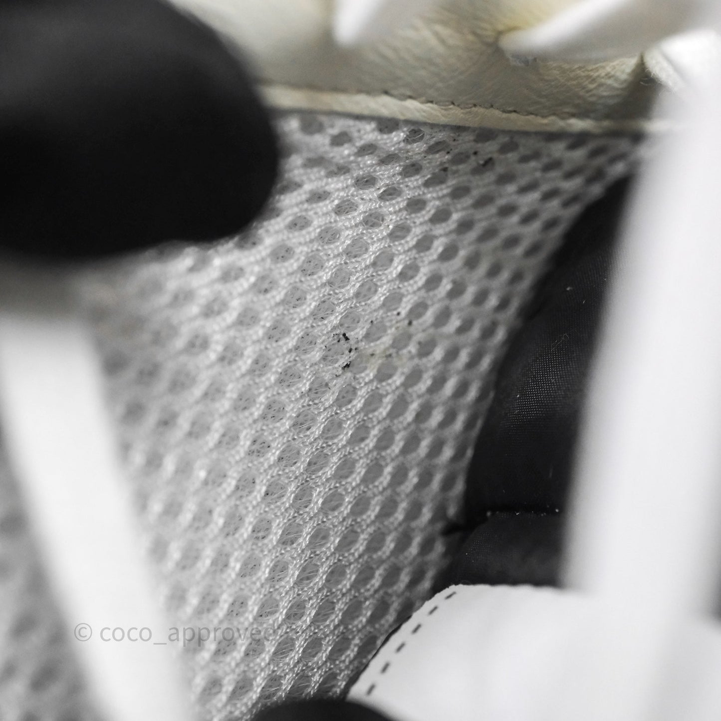 Chanel CC Sneakers Black/White Size 37.5